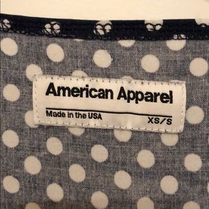 American Apparel Dresses - American Apparel babydoll polka dot dress XS/S American Apparel Dresses - American Apparel babydoll polka dot dress XS/S